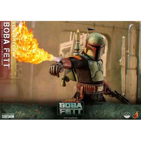 Star WarsFigura 1/4 Boba Fett (Versão Deluxe) 45 Cm : O Livro de Boba Fett