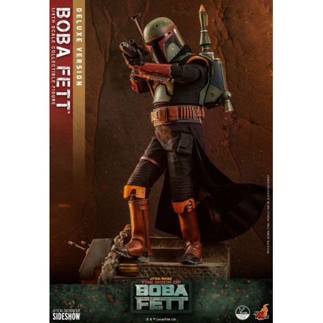 Star WarsFigura 1/4 Boba Fett (Versão Deluxe) 45 Cm : O Livro de Boba Fett