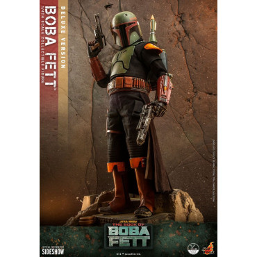 Star WarsFigura 1/4 Boba Fett (Versão Deluxe) 45 Cm : O Livro de Boba Fett