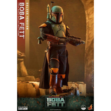 Star WarsFigura 1/4 Boba Fett (Versão Deluxe) 45 Cm : O Livro de Boba Fett