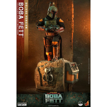 Star WarsFigura 1/4 Boba Fett (Versão Deluxe) 45 Cm : O Livro de Boba Fett