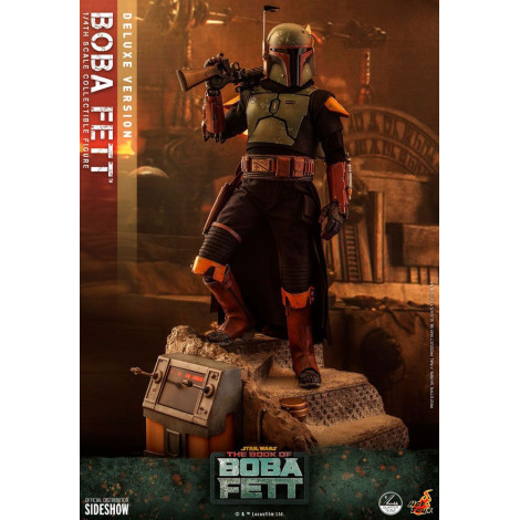 Star WarsFigura 1/4 Boba Fett (Versão Deluxe) 45 Cm : O Livro de Boba Fett