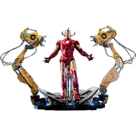 Iron Man Iron Man Figura 1/4 Mark Iv com pórtico de preparação 49 Cm 2