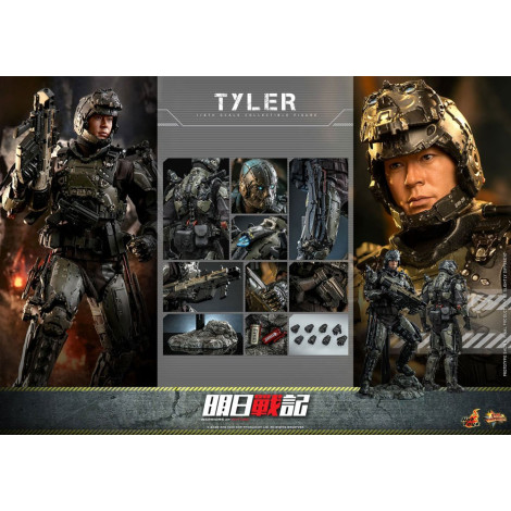 Movie Masterpiece 1/6 Tyler 31 Cm Warriors Of Future Figure