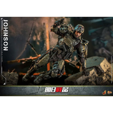 Movie Masterpiece 1/6 Johnson 30 Cm Warriors Of Future Figure