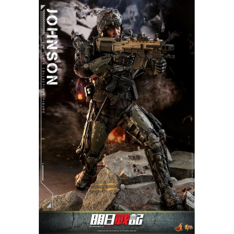 Movie Masterpiece 1/6 Johnson 30 Cm Warriors Of Future Figure