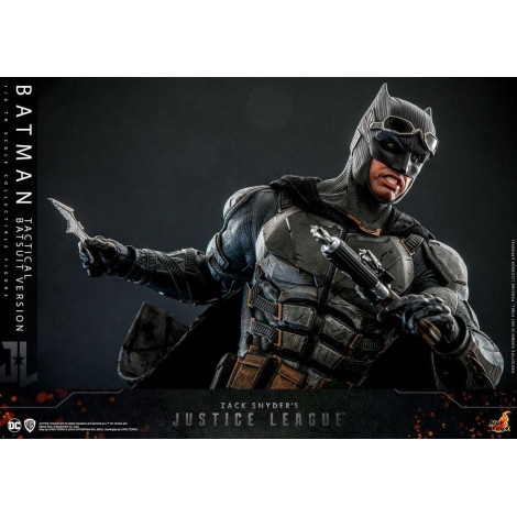 Figura 1/6 Batman (versão tática do fato de morcego) 33 Cm Zack Snyder`S Liga da Justiça