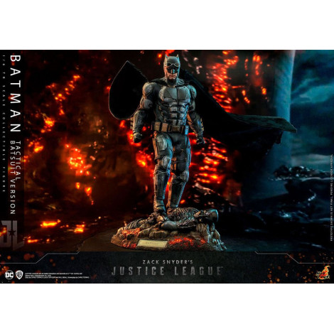 Figura 1/6 Batman (versão tática do fato de morcego) 33 Cm Zack Snyder`S Liga da Justiça