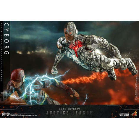 Figura 1/6 Cyborg 32 Cm Zack Snyder`S Liga da Justiça