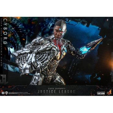 Figura 1/6 Cyborg 32 Cm Zack Snyder`S Liga da Justiça