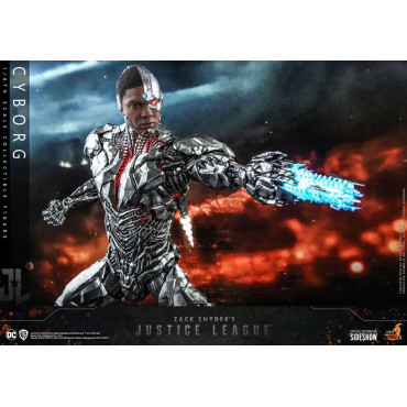 Figura 1/6 Cyborg 32 Cm Zack Snyder`S Liga da Justiça