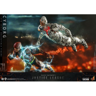 Figura 1/6 Cyborg 32 Cm Zack Snyder`S Liga da Justiça