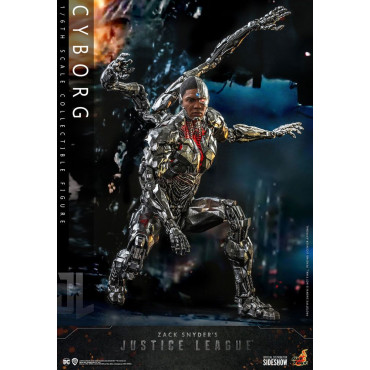 Figura 1/6 Cyborg 32 Cm Zack Snyder`S Liga da Justiça