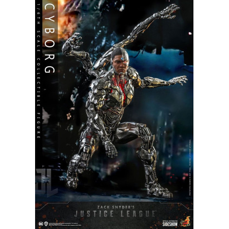 Figura 1/6 Cyborg 32 Cm Zack Snyder`S Liga da Justiça