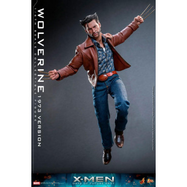 Movie Masterpiece 1/6 Wolverine (Versão 1973) 30 Cm X-Men Days of Future Past Figure