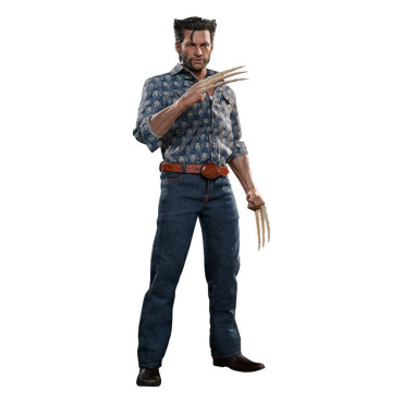 Movie Masterpiece 1/6 Wolverine (Versão 1973) 30 Cm X-Men Days of Future Past Figure