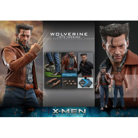 Movie Masterpiece 1/6 Wolverine (Versão 1973) 30 Cm X-Men Days of Future Past Figure