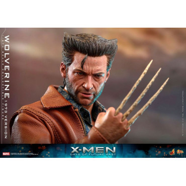 Movie Masterpiece 1/6 Wolverine (Versão 1973) 30 Cm X-Men Days of Future Past Figure