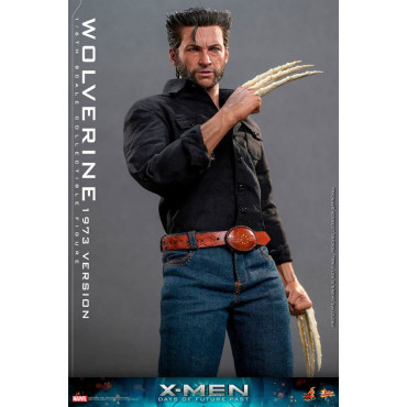 Movie Masterpiece 1/6 Wolverine (Versão 1973) 30 Cm X-Men Days of Future Past Figure