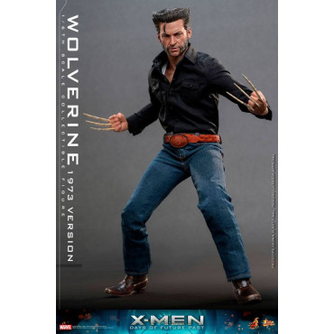 Movie Masterpiece 1/6 Wolverine (Versão 1973) 30 Cm X-Men Days of Future Past Figure