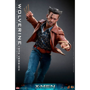 Movie Masterpiece 1/6 Wolverine (Versão 1973) 30 Cm X-Men Days of Future Past Figure