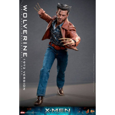 Movie Masterpiece 1/6 Wolverine (Versão 1973) 30 Cm X-Men Days of Future Past Figure