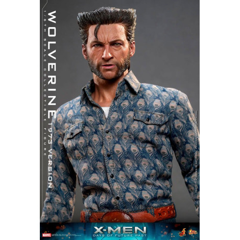 Movie Masterpiece 1/6 Wolverine (Versão 1973) 30 Cm X-Men Days of Future Past Figure