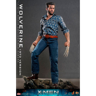 Movie Masterpiece 1/6 Wolverine (Versão 1973) 30 Cm X-Men Days of Future Past Figure