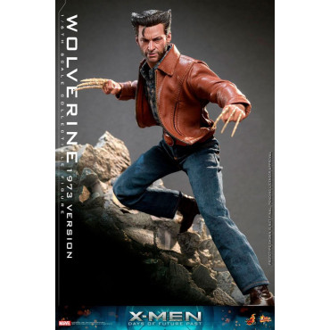 Movie Masterpiece 1/6 Wolverine (Versão 1973) 30 Cm X-Men Days of Future Past Figure