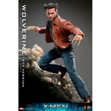 Movie Masterpiece 1/6 Wolverine (Versão 1973) 30 Cm X-Men Days of Future Past Figure