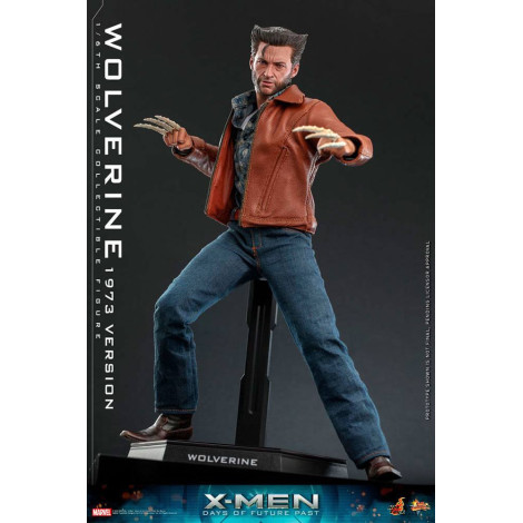 Movie Masterpiece 1/6 Wolverine (Versão 1973) 30 Cm X-Men Days of Future Past Figure