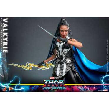 Figura 1/6 Valquíria 28 Cm Thor: Amor e Trovão Obra-prima