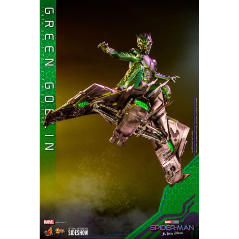 Filme Obra-prima 1/6 Duende Verde 30 Cm Figura Homem-Aranha: Sem Caminho para Casa