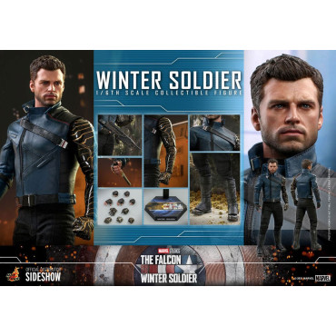 1/6 Winter Soldier 30 Cm Figure O Falcão e o Soldado Invernal