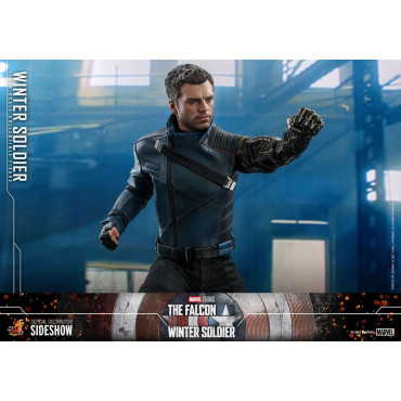 1/6 Winter Soldier 30 Cm Figure O Falcão e o Soldado Invernal