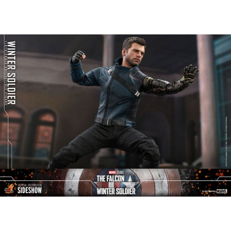 1/6 Winter Soldier 30 Cm Figure O Falcão e o Soldado Invernal