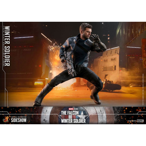 1/6 Winter Soldier 30 Cm Figure O Falcão e o Soldado Invernal