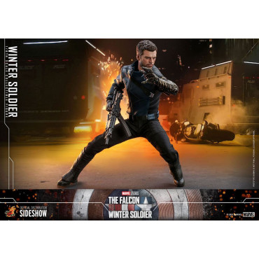 1/6 Winter Soldier 30 Cm Figure O Falcão e o Soldado Invernal