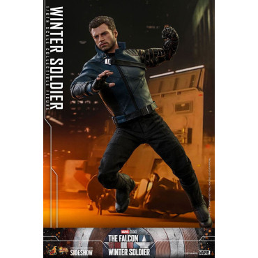 1/6 Winter Soldier 30 Cm Figure O Falcão e o Soldado Invernal