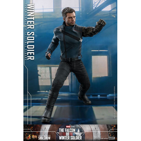 1/6 Winter Soldier 30 Cm Figure O Falcão e o Soldado Invernal