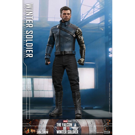 1/6 Winter Soldier 30 Cm Figure O Falcão e o Soldado Invernal