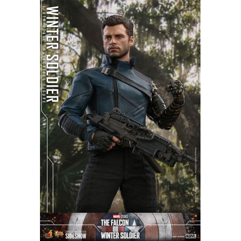 1/6 Winter Soldier 30 Cm Figure O Falcão e o Soldado Invernal