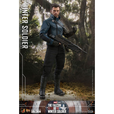 1/6 Winter Soldier 30 Cm Figure O Falcão e o Soldado Invernal