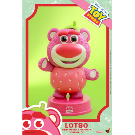 Minifigura Cosbaby (S) Lotso (Versão Morango) 10 Cm Toy Story 3