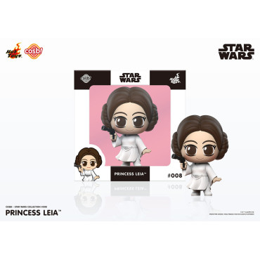 Cosbi Princesa Leia Minifigura 8 Cm Star Wars