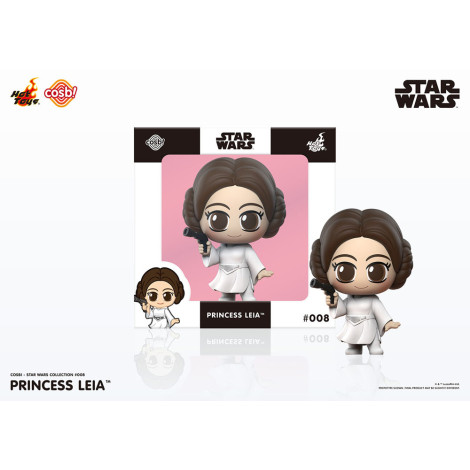 Cosbi Princesa Leia Minifigura 8 Cm Star Wars