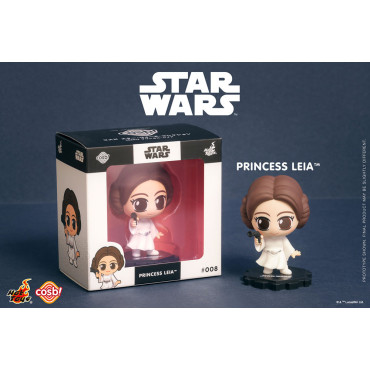 Cosbi Princesa Leia Minifigura 8 Cm Star Wars