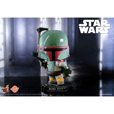 Cosbi Boba Fett Minifigura Branca 8 Cm Star Wars