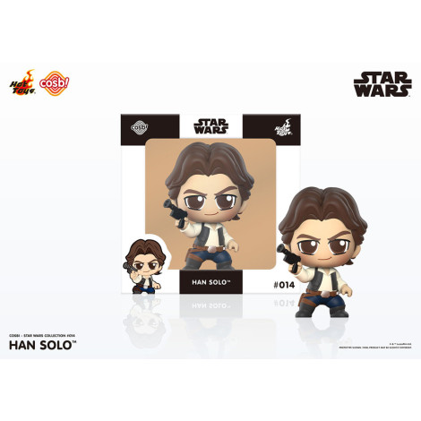 Cosbi Han Solo Minifigura 8 Cm Star Wars