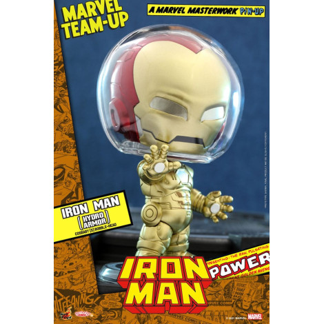 Marvel Iron Man Minifigura de banda desenhada Cosbaby (S) (Hydro Armor) 10 Cm